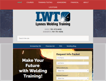 Tablet Screenshot of learntoweld.com